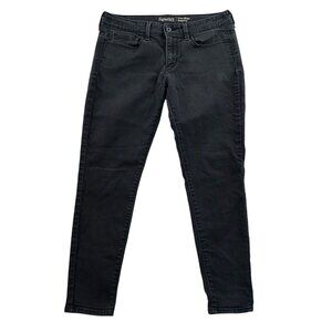 Levis Signature Womens Jeans Size 10S Low-Rise Jegging Skinny Leg Black Denim